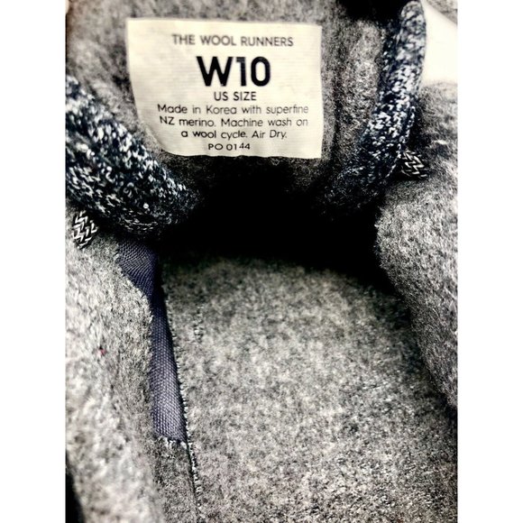 ALLBIRDS WOMEN'S GREY WOOL RUNNERS SNEAKERS SIZE 10 - Picture 7 of 14